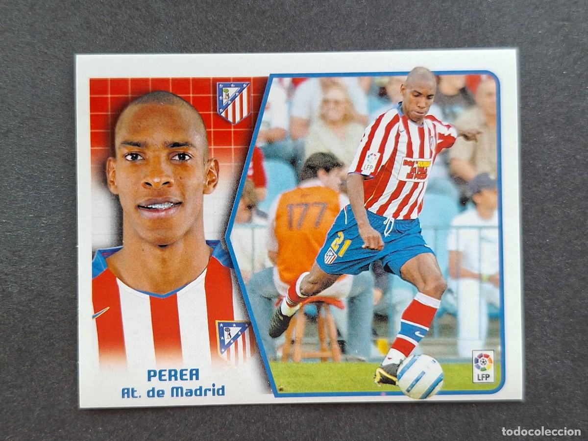 Cromos de f&uacute;tbol: L5 PEREA ATLETICO DE MADRID LIGA ESTE 2005 2006 05 06 NUNCA PEGADO SIN PEGAR
