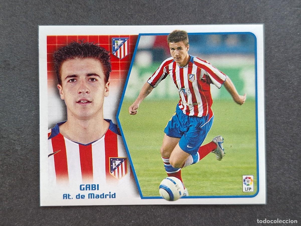 Cromos de f&uacute;tbol: L5 GABI ATLETICO DE MADRID LIGA ESTE 2005 2006 05 06 NUNCA PEGADO SIN PEGAR