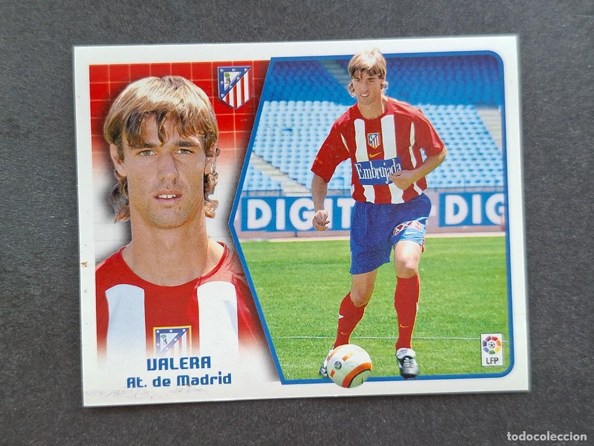 Cromos de f&uacute;tbol: L5 VALERA ATLETICO DE MADRID LIGA ESTE 2005 2006 05 06 NUNCA PEGADO SIN PEGAR