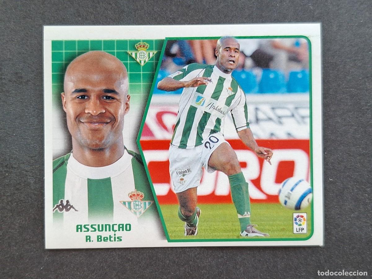 Cromos de f&uacute;tbol: L5 ASSUN&Ccedil;AO REAL BETIS BALOMPIE LIGA ESTE 2005 2006 05 06 NUNCA PEGADO SIN PEGAR