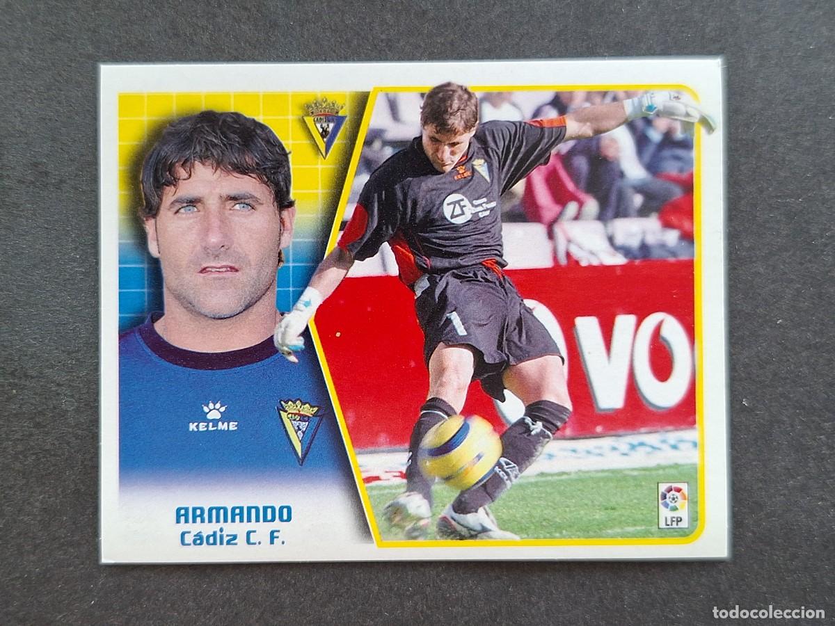 Cromos de f&uacute;tbol: L5 ARMANDO CADIZ C. F. LIGA ESTE 2005 2006 05 06 NUNCA PEGADO SIN PEGAR