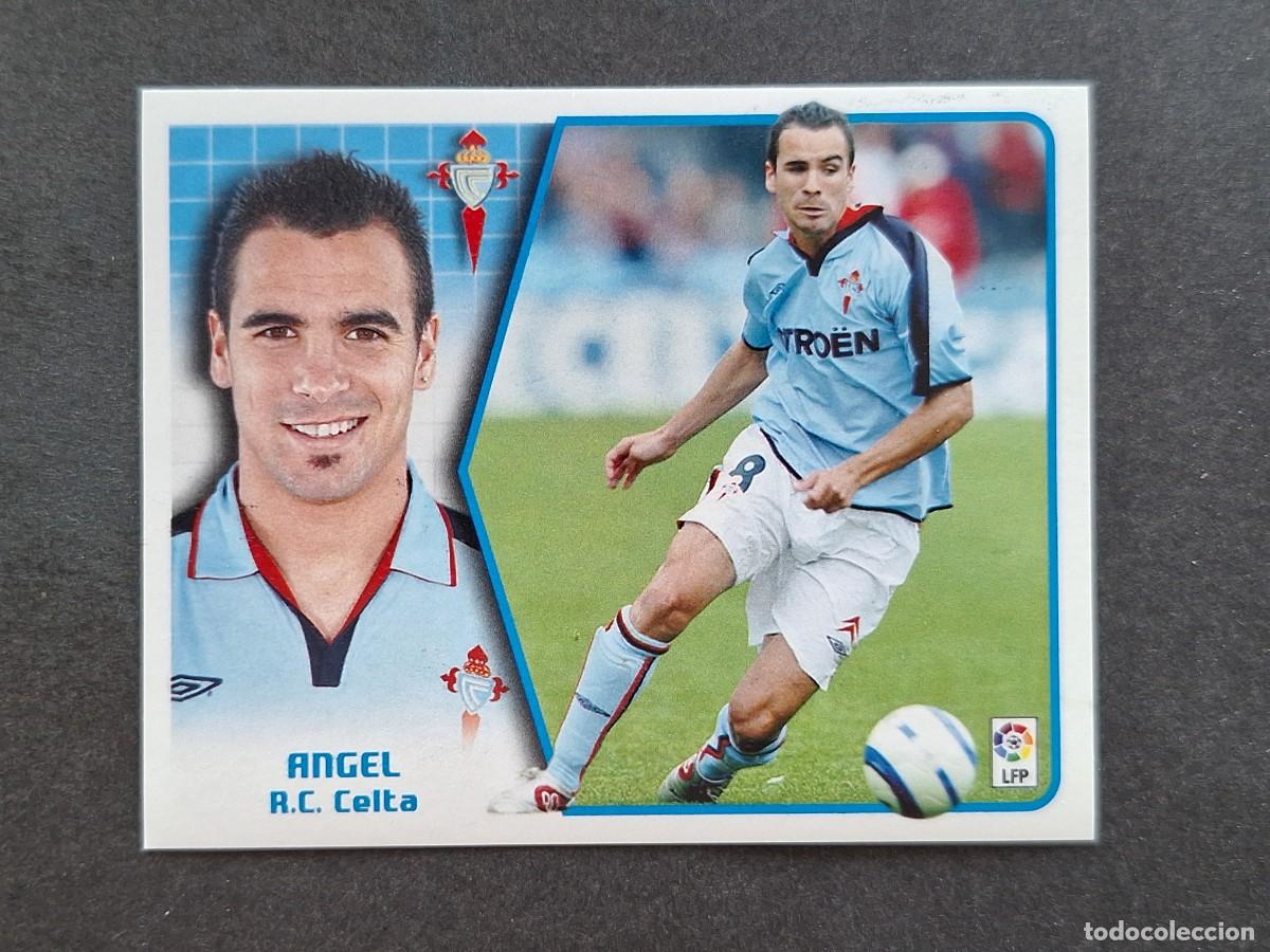Cromos de f&uacute;tbol: L5 ANGEL CELTA DE VIGO LIGA ESTE 2005 2006 05 06 NUNCA PEGADO SIN PEGAR