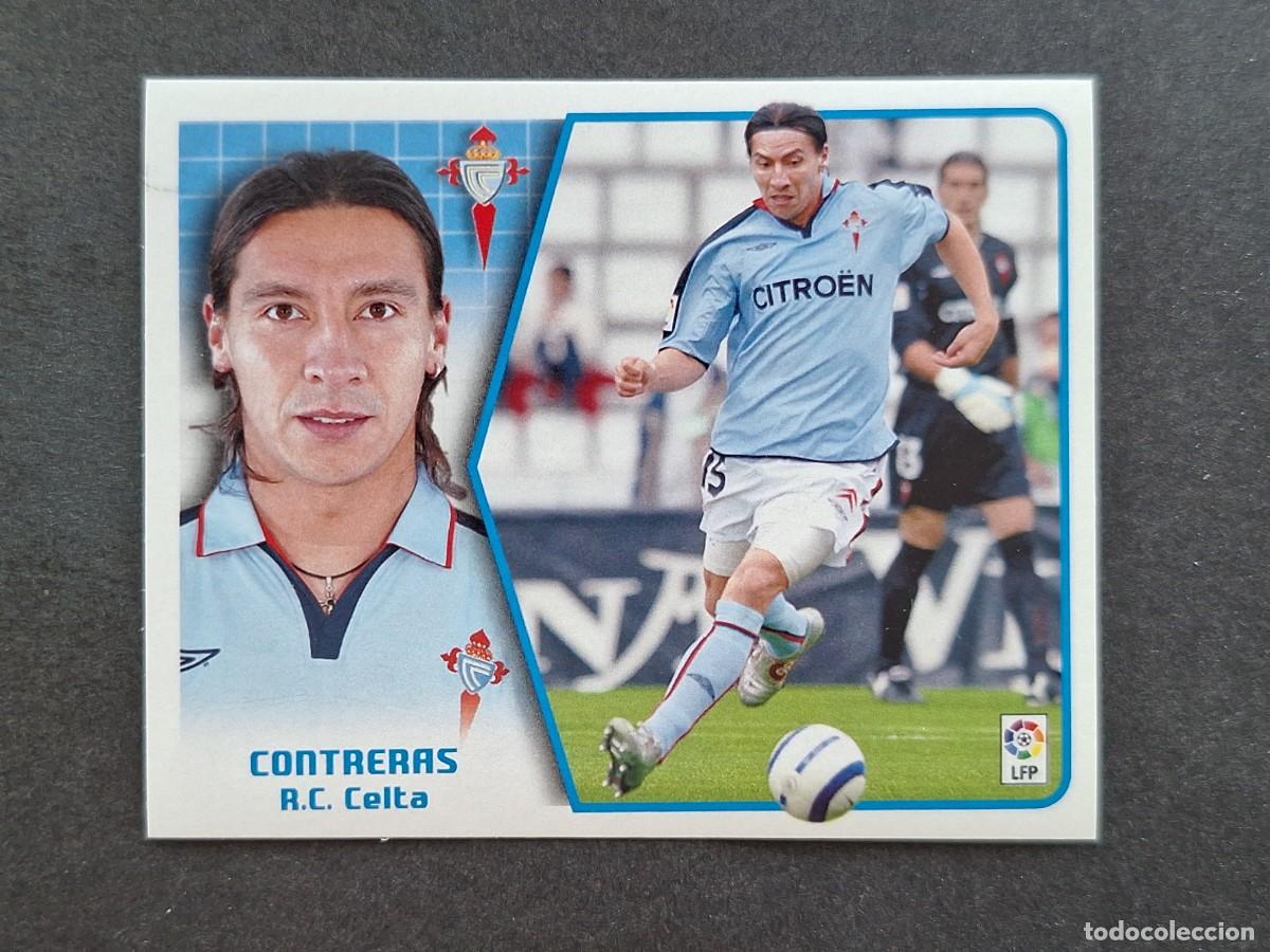 Cromos de f&uacute;tbol: L5 CONTRERAS CELTA DE VIGO LIGA ESTE 2005 2006 05 06 NUNCA PEGADO SIN PEGAR