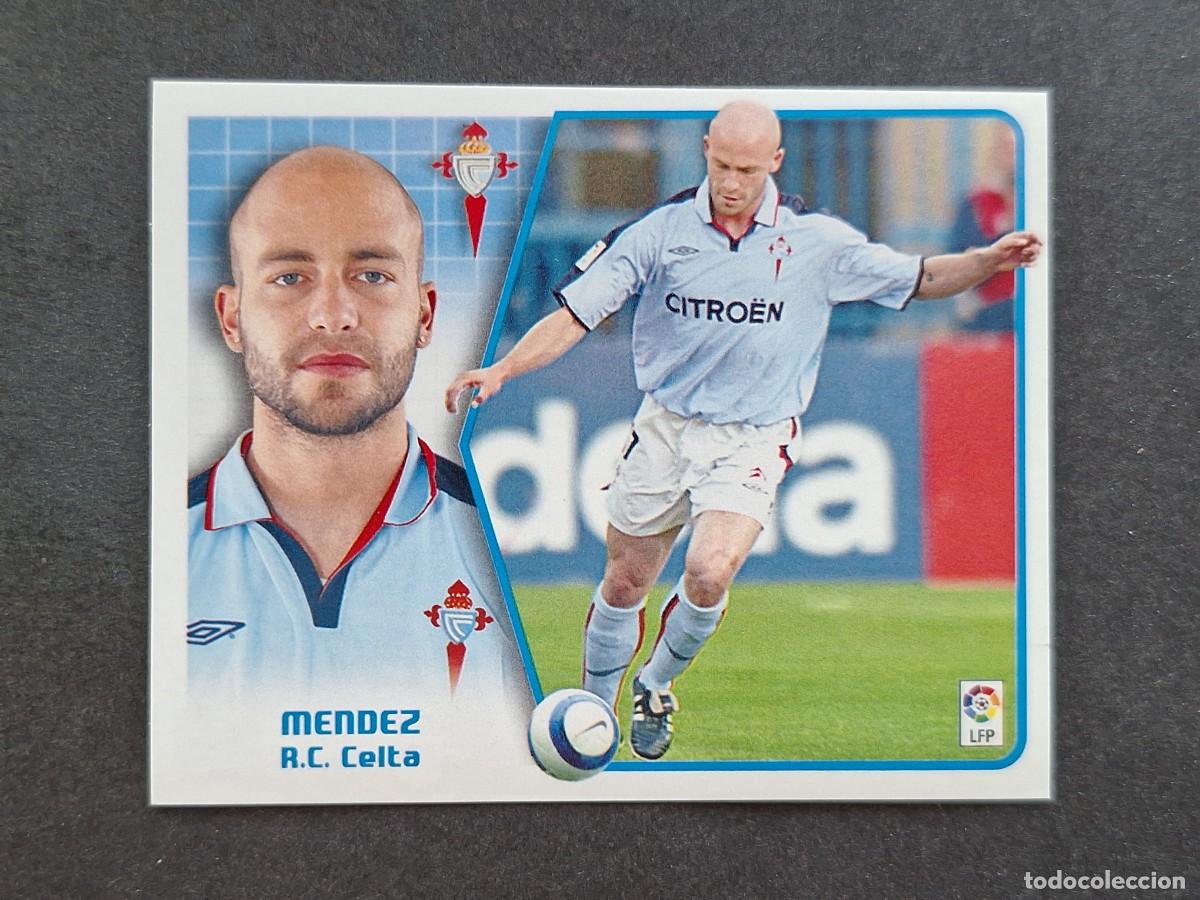 Cromos de f&uacute;tbol: L5 MENDEZ CELTA DE VIGO LIGA ESTE 2005 2006 05 06 NUNCA PEGADO SIN PEGAR