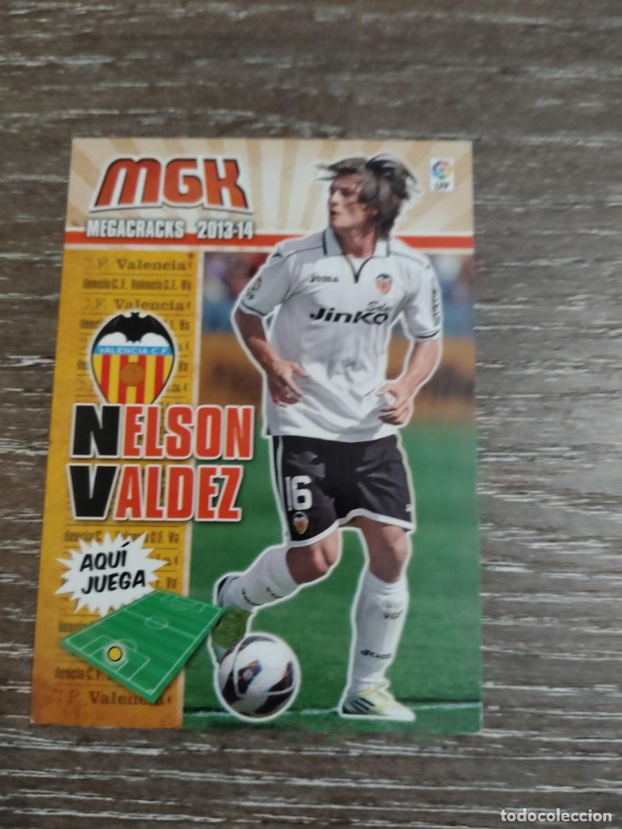 Cromos de f&uacute;tbol: 322 Nelson valdez valencia megacracks 2013-14