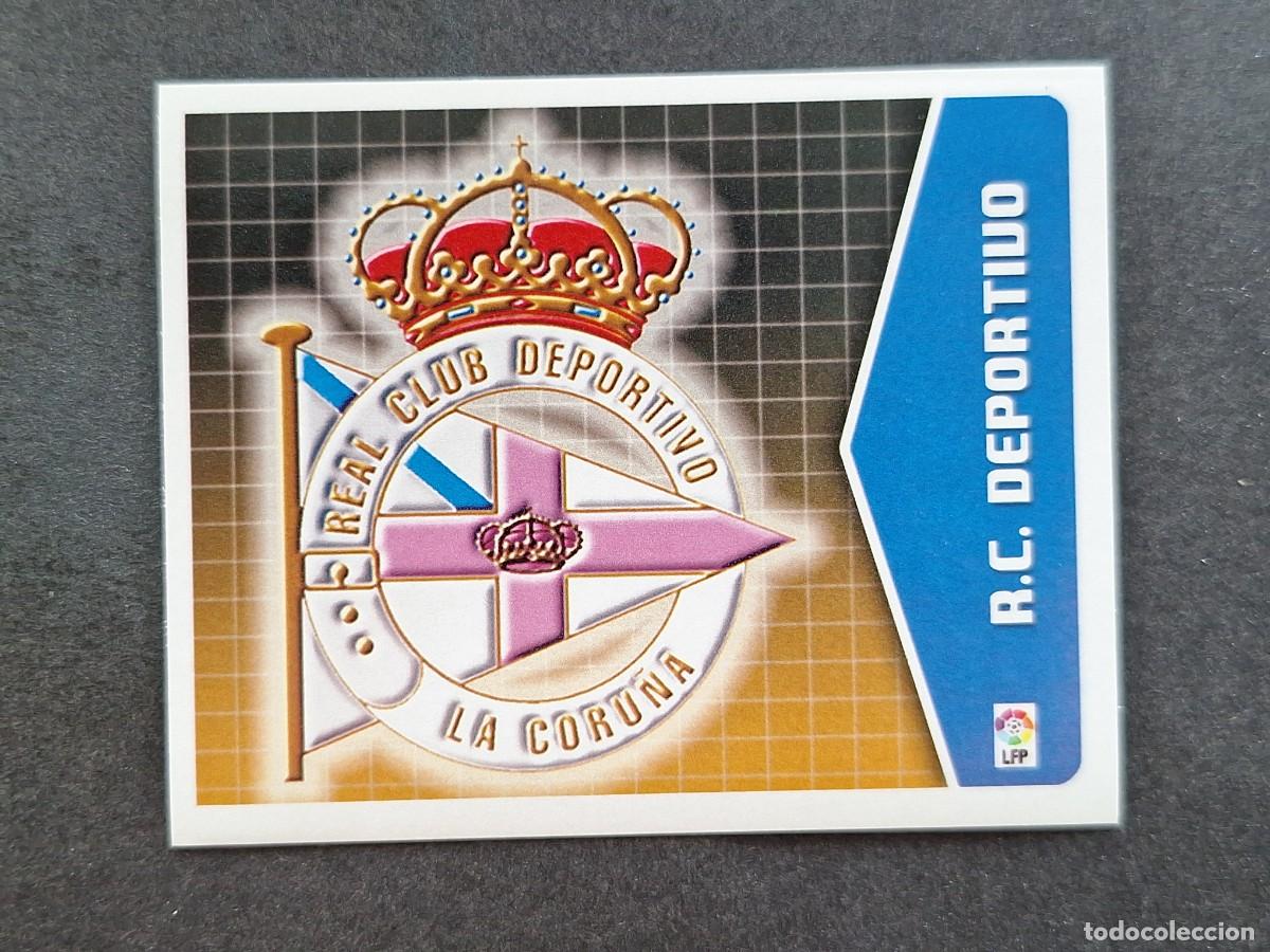 Football Stickers: L5 ESCUDO DEPORTIVO DE LA CORU&Ntilde;A LIGA ESTE 2005 2006 05 06 NUNCA PEGADO SIN PEGAR