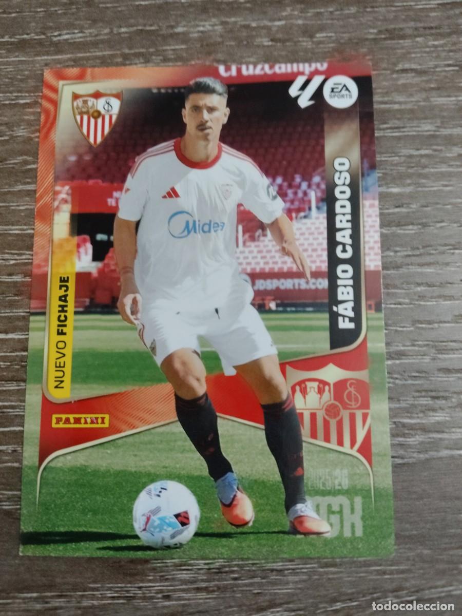 Cartes &agrave; collectionner de Football: 489 nuevo fichaje cardoso Sevilla megacracks 2025-26