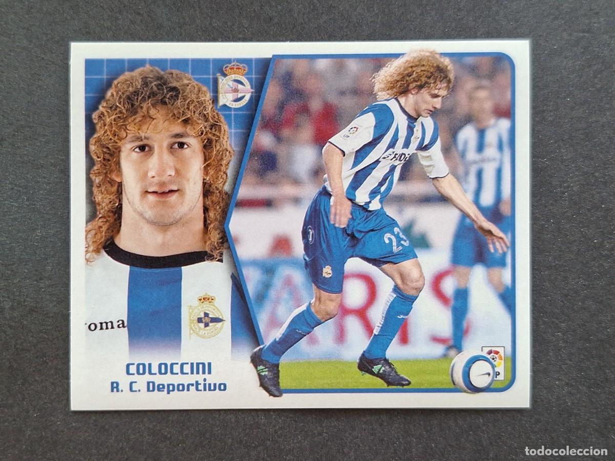 Cartes &agrave; collectionner de Football: L5 COLOCCINI DEPORTIVO DE LA CORU&Ntilde;A LIGA ESTE 2005 2006 05 06 NUNCA PEGADO SIN PEGAR