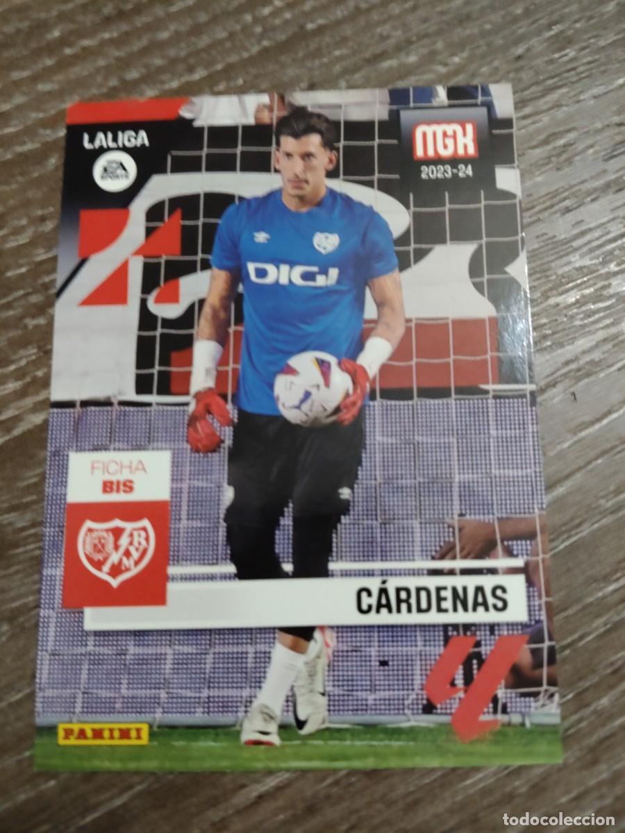 Cromos de f&uacute;tbol: 291 bis C&aacute;rdenas rayo vallecano megacracks 2023-24