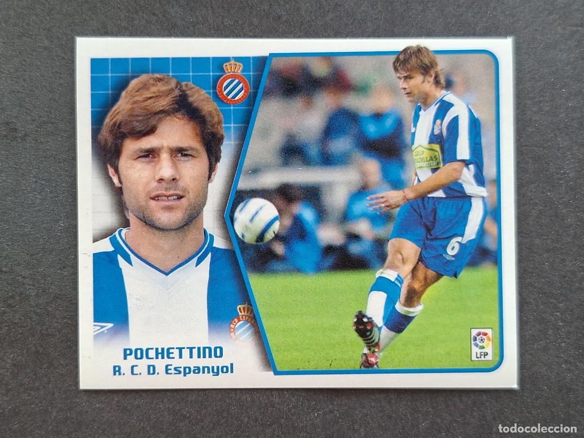 Cromos de f&uacute;tbol: L5 POCHETTINO R. C. D. ESPA&Ntilde;OL LIGA ESTE 2005 2006 05 06 NUNCA PEGADO SIN PEGAR