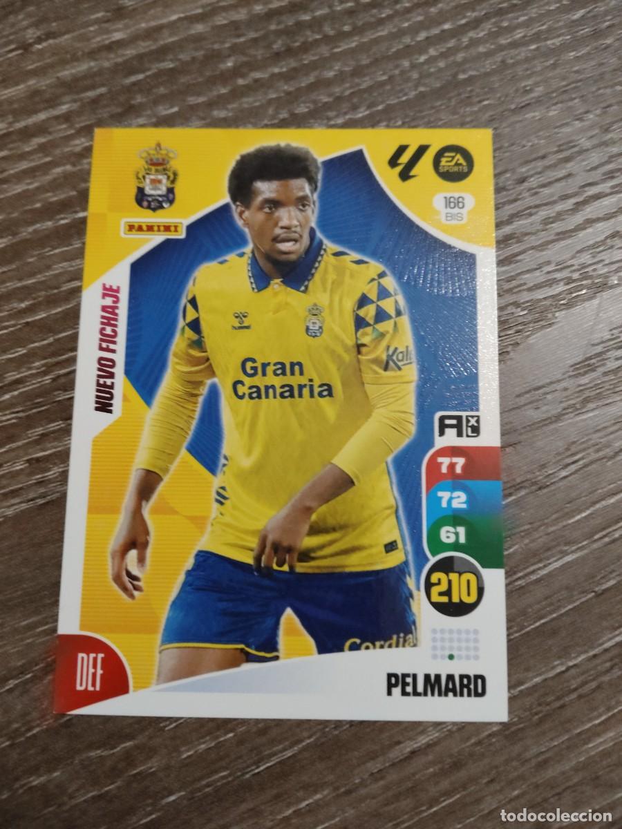Cromos de f&uacute;tbol: 166 bis pelmard nuevo fichaje las palmas Adrenalyn 2024-25