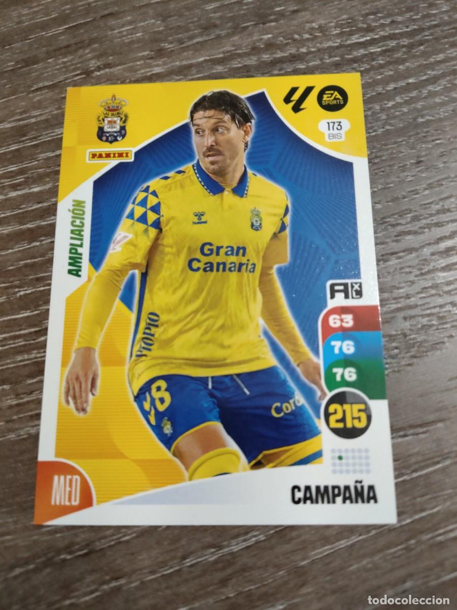 Cromos de f&uacute;tbol: 173 bis campa&ntilde;a ampliaci&oacute;n las palmas Adrenalyn 2024-25