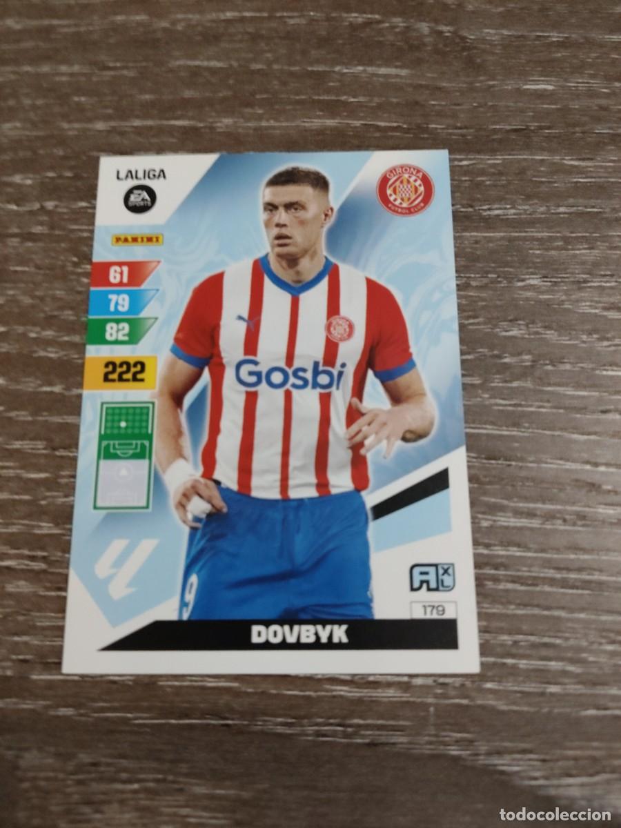 Cromos de f&uacute;tbol: 179 dovbyk Girona Adrenalyn 2023-24