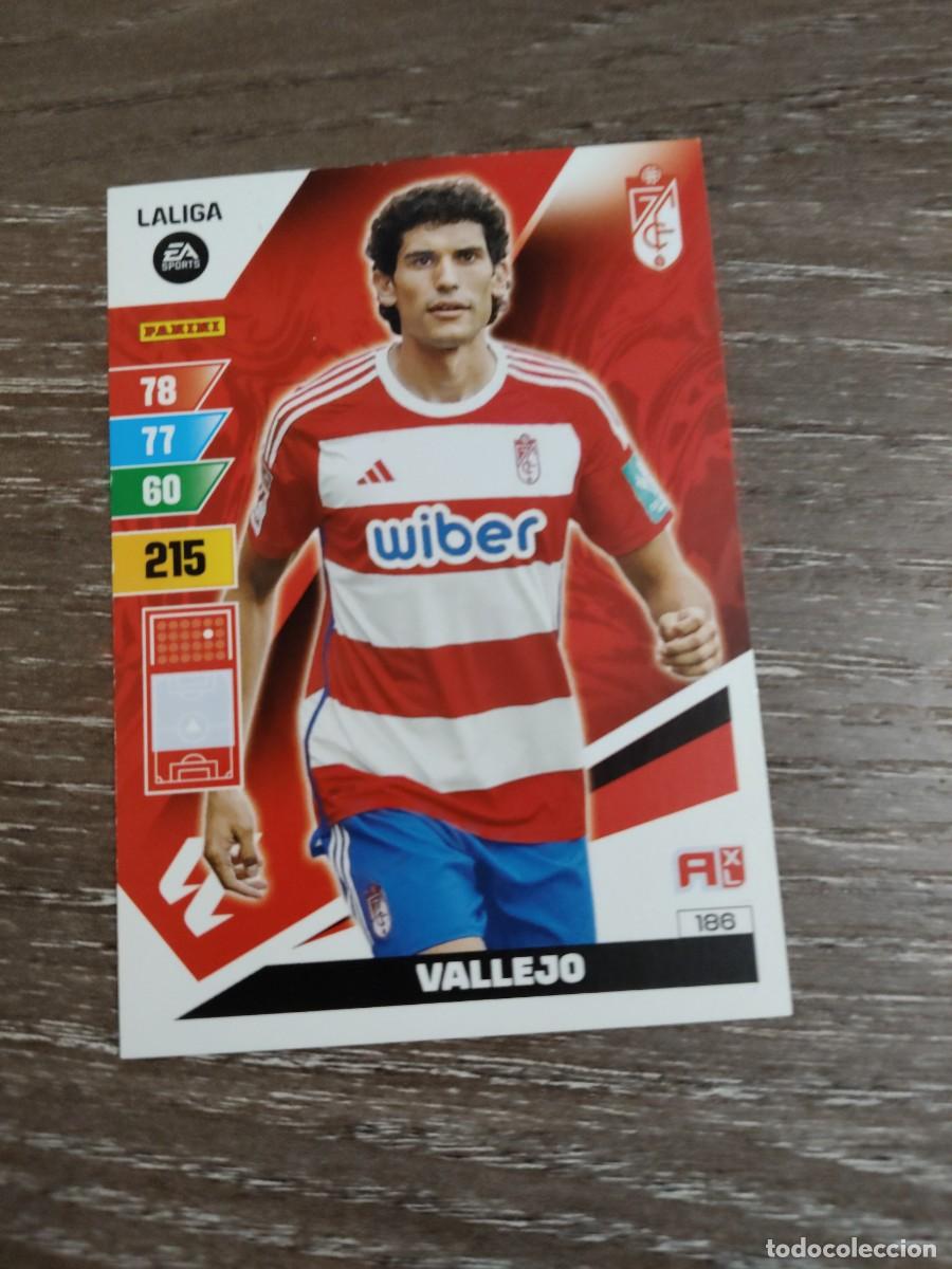 Cromos de f&uacute;tbol: 186 Vallejo granada Adrenalyn 2023-24