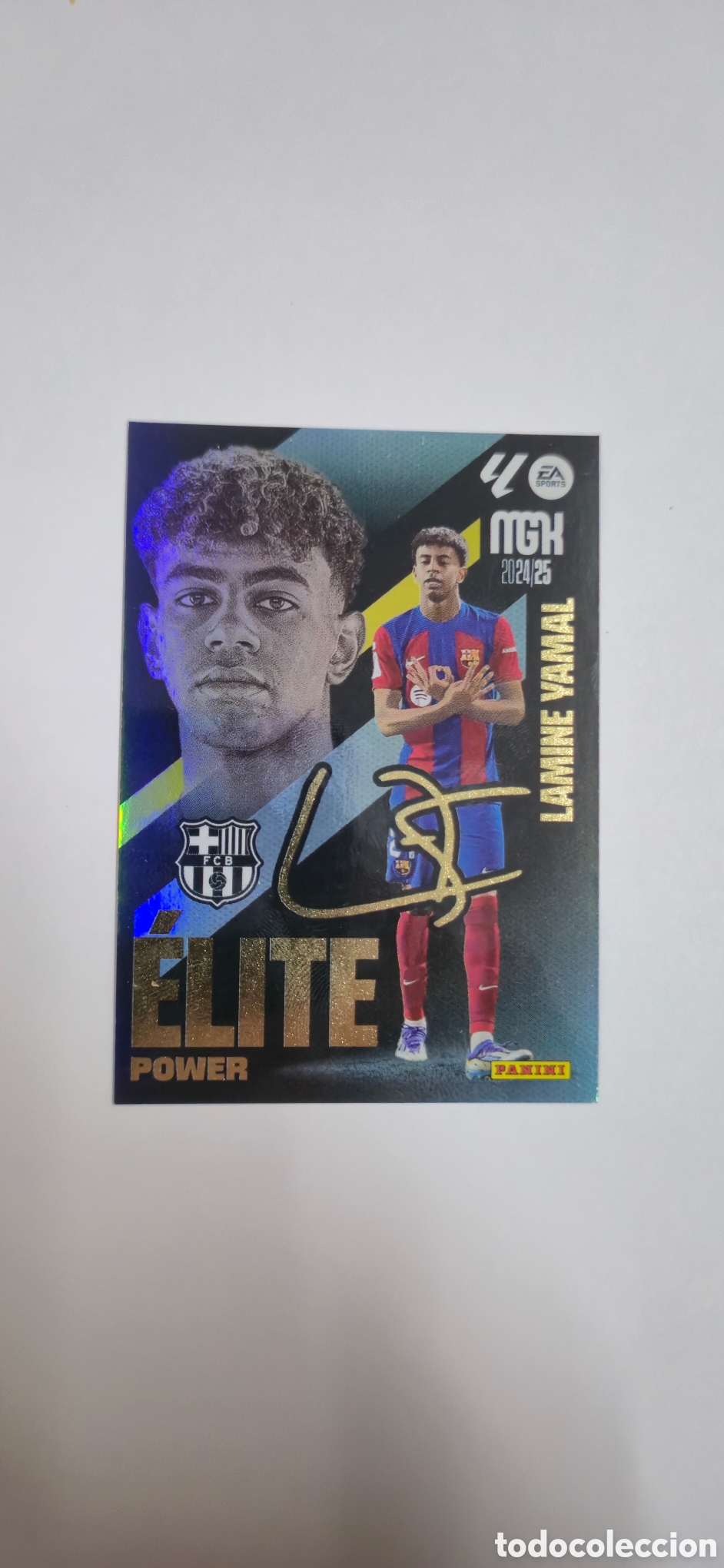 Cromos de f&uacute;tbol: Lamine yamal elite power 24 25