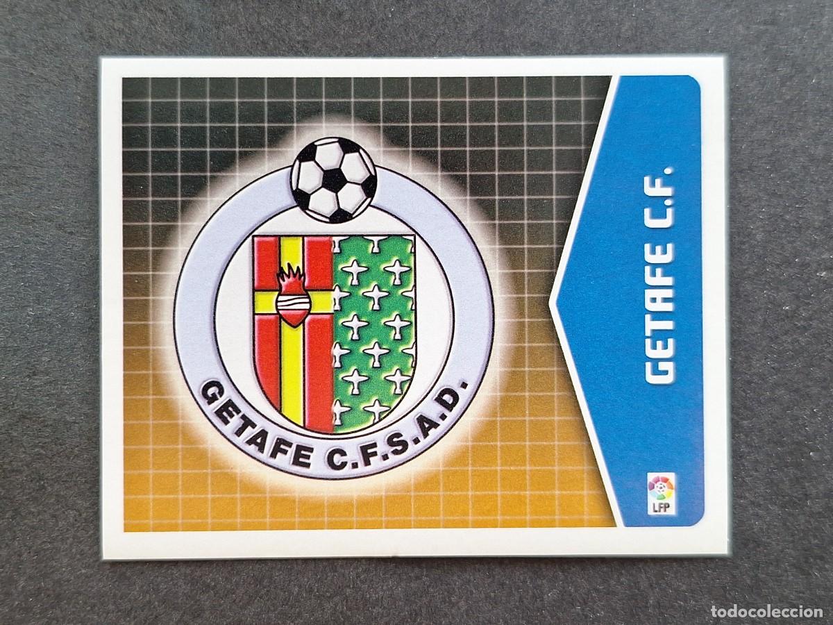 Cromos de f&uacute;tbol: L5 ESCUDO GETAFE C. F. LIGA ESTE 2005 2006 05 06 NUNCA PEGADO SIN PEGAR