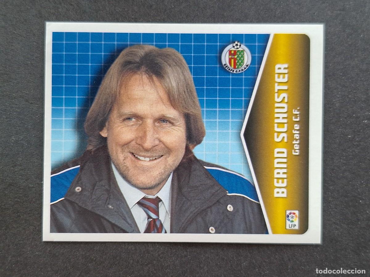 Cromos de f&uacute;tbol: L5 BERND SCHUSTER ENTRENADOR GETAFE C. F. LIGA ESTE 2005 2006 05 06 NUNCA PEGADO SIN PEGAR