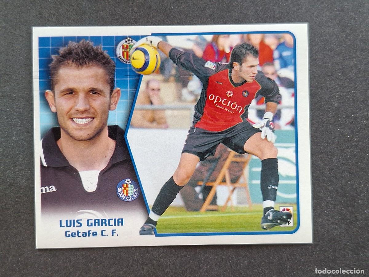 Cromos de f&uacute;tbol: L5 LUIS GARCIA GETAFE C. F. LIGA ESTE 2005 2006 05 06 NUNCA PEGADO SIN PEGAR
