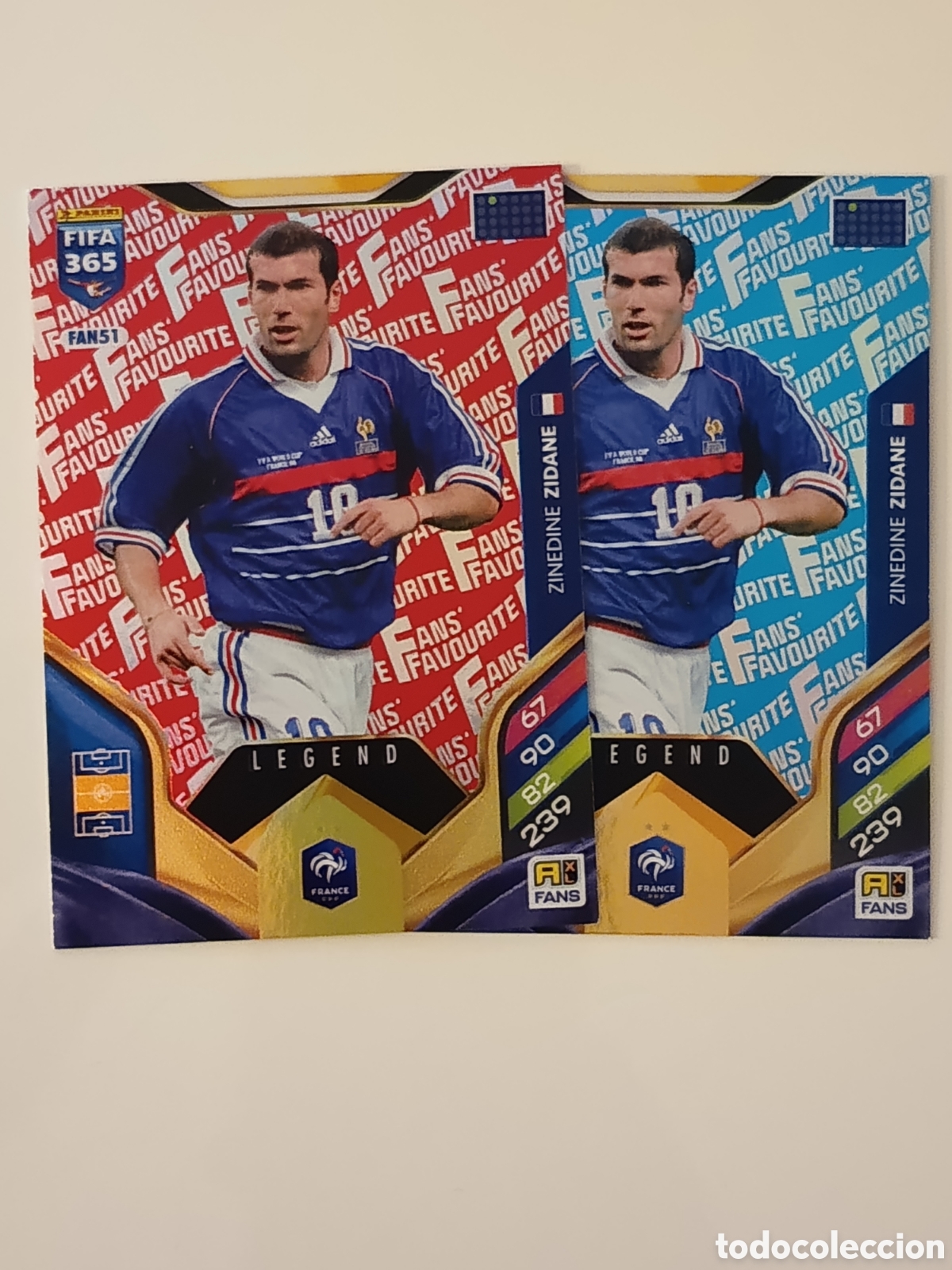 Cartes &agrave; collectionner de Football: Lote zinedine Zidane fifa 365 2025-2026