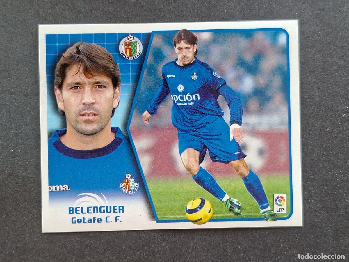 Cromos de f&uacute;tbol: L5 BELENGUER GETAFE C. F. LIGA ESTE 2005 2006 05 06 NUNCA PEGADO SIN PEGAR