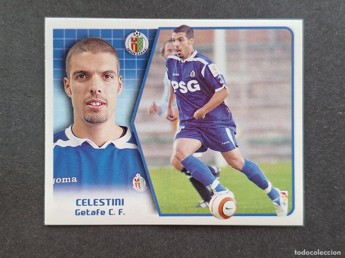 Cromos de f&uacute;tbol: L5 CELESTINI GETAFE C. F. LIGA ESTE 2005 2006 05 06 NUNCA PEGADO SIN PEGAR