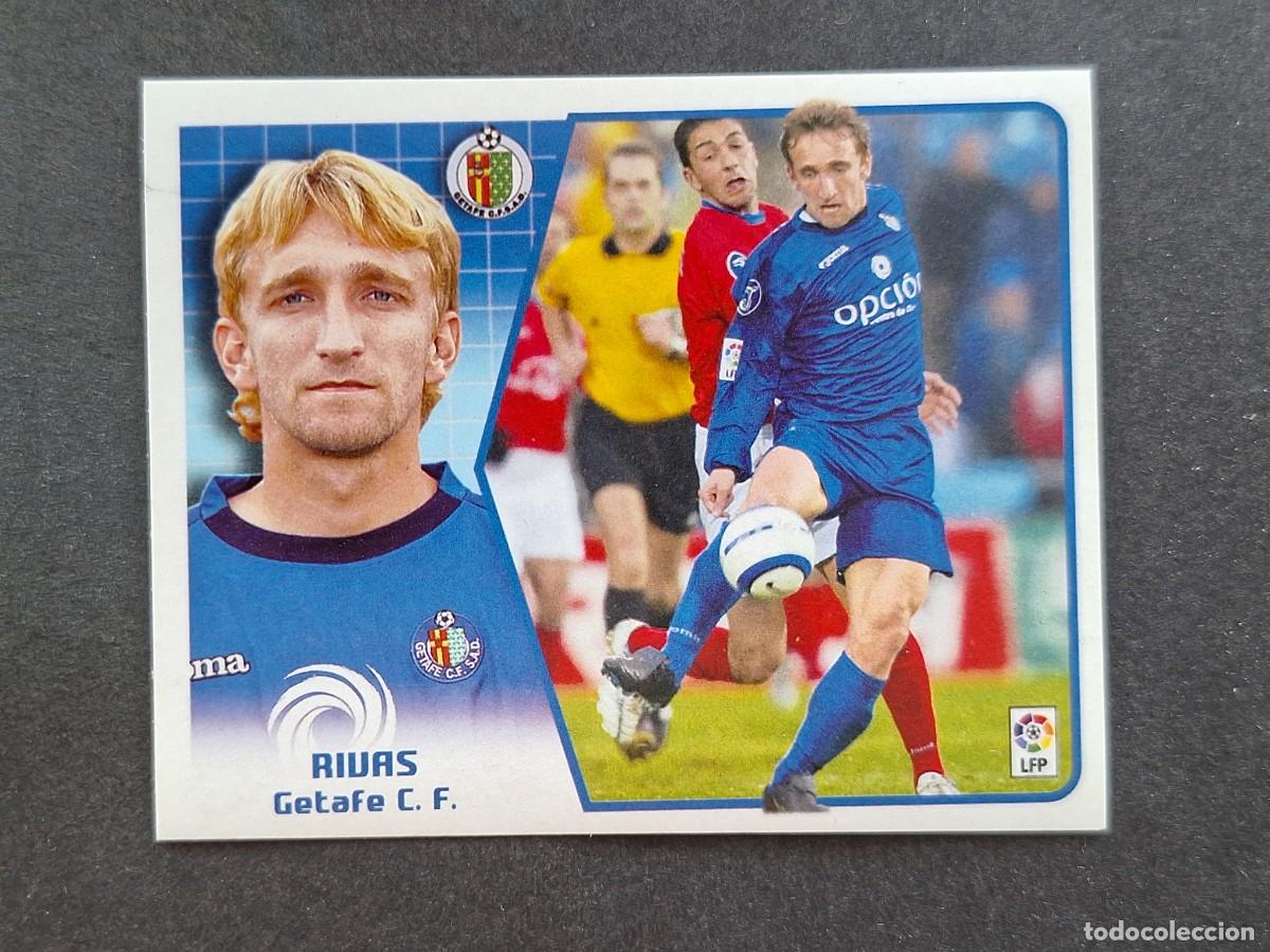 Cromos de f&uacute;tbol: L5 RIVAS GETAFE C. F. LIGA ESTE 2005 2006 05 06 NUNCA PEGADO SIN PEGAR