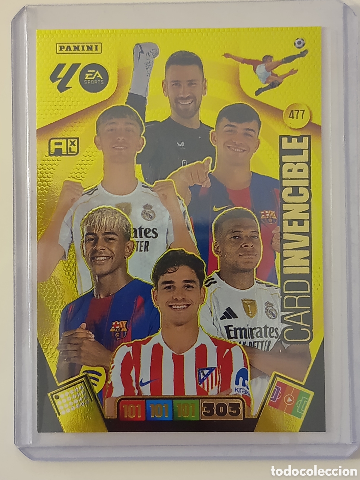 Cartes &agrave; collectionner de Football: Card Invencible Adrenalyn 2025-2026