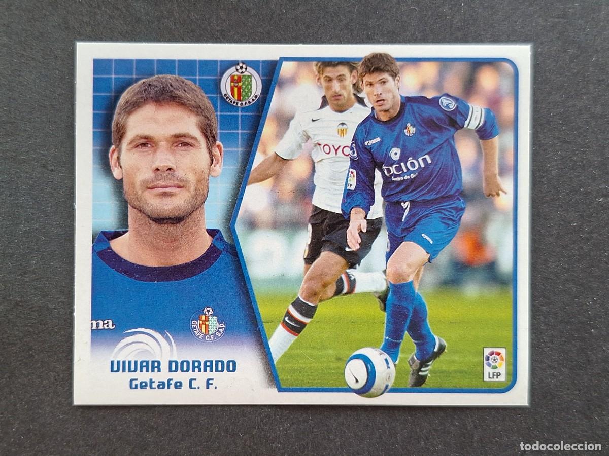 Cromos de f&uacute;tbol: L5 VIVAR DORADO GETAFE C. F. LIGA ESTE 2005 2006 05 06 NUNCA PEGADO SIN PEGAR