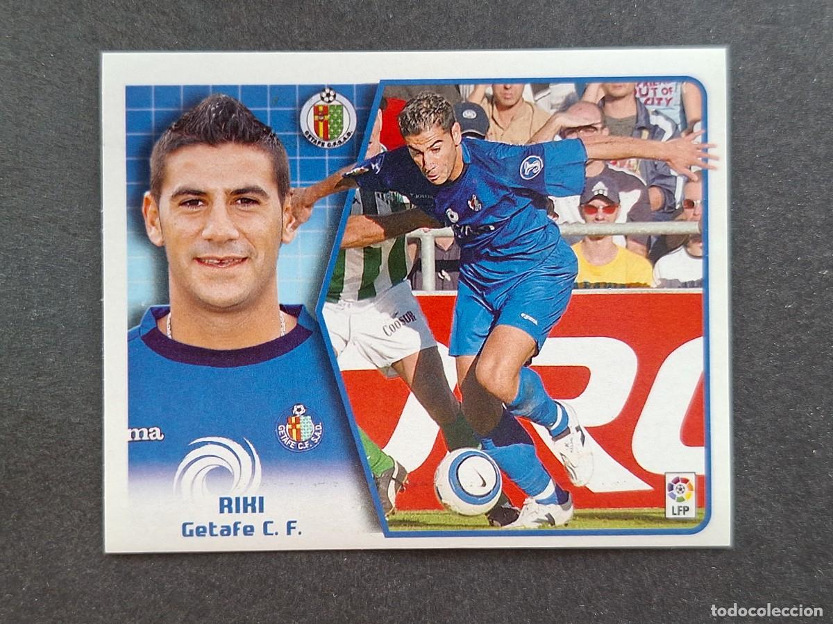 Cromos de f&uacute;tbol: L5 RIKI GETAFE C. F. LIGA ESTE 2005 2006 05 06 NUNCA PEGADO SIN PEGAR