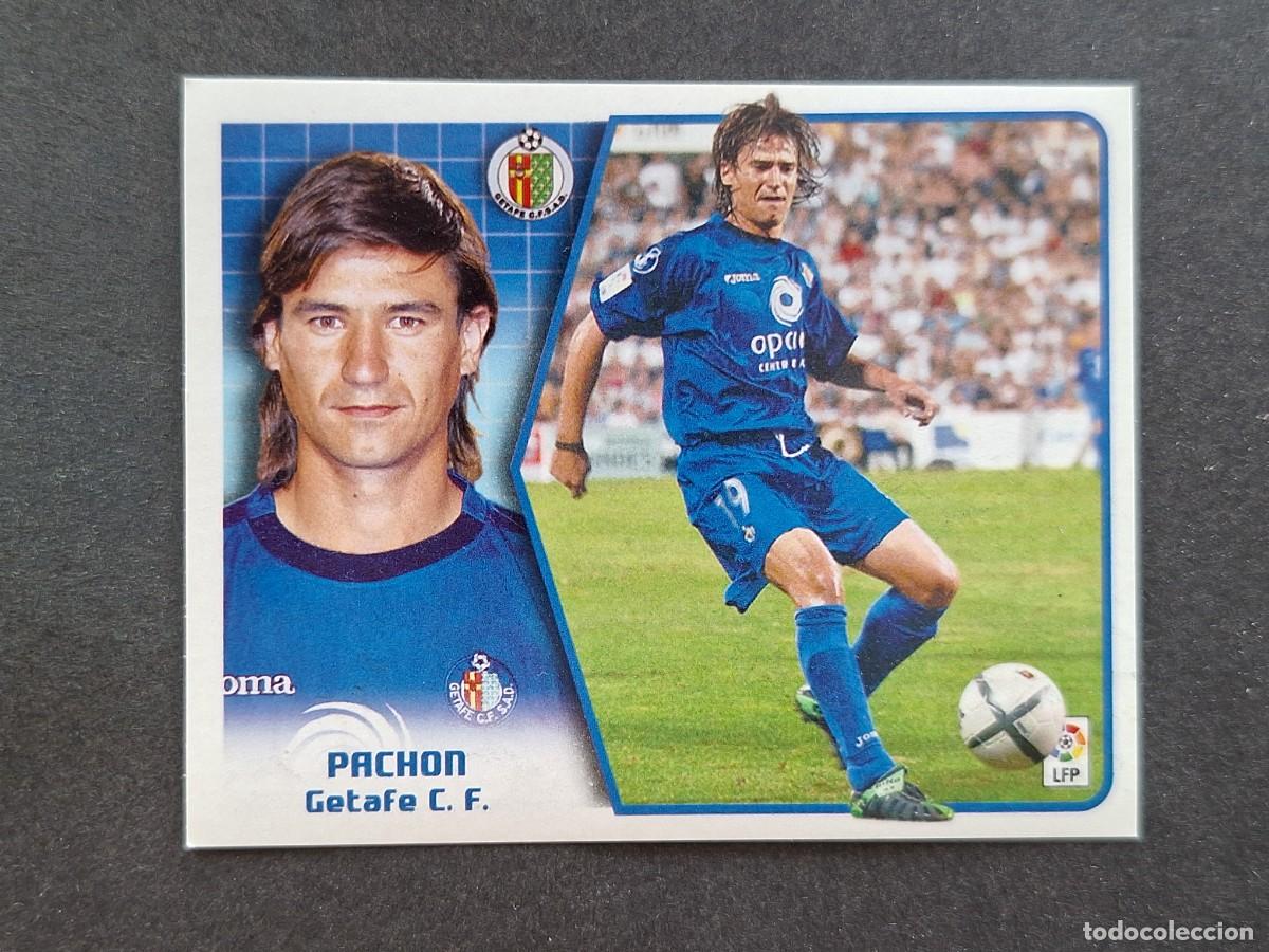 Cromos de f&uacute;tbol: L5 PACHON GETAFE C. F. LIGA ESTE 2005 2006 05 06 NUNCA PEGADO SIN PEGAR
