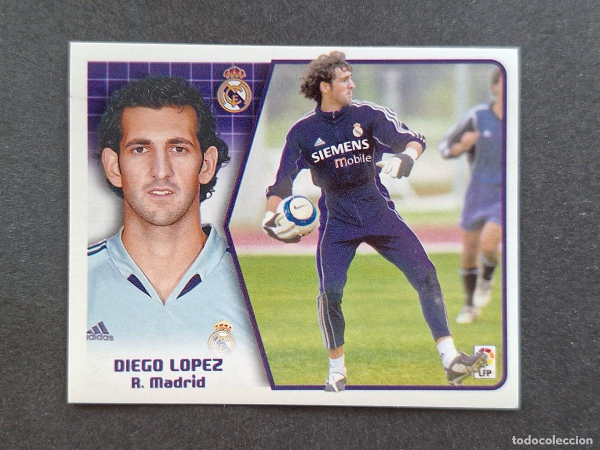 Cromos de f&uacute;tbol: L5 DIEGO LOPEZ REAL MADRID LIGA ESTE 2005 2006 05 06 NUNCA PEGADO SIN PEGAR