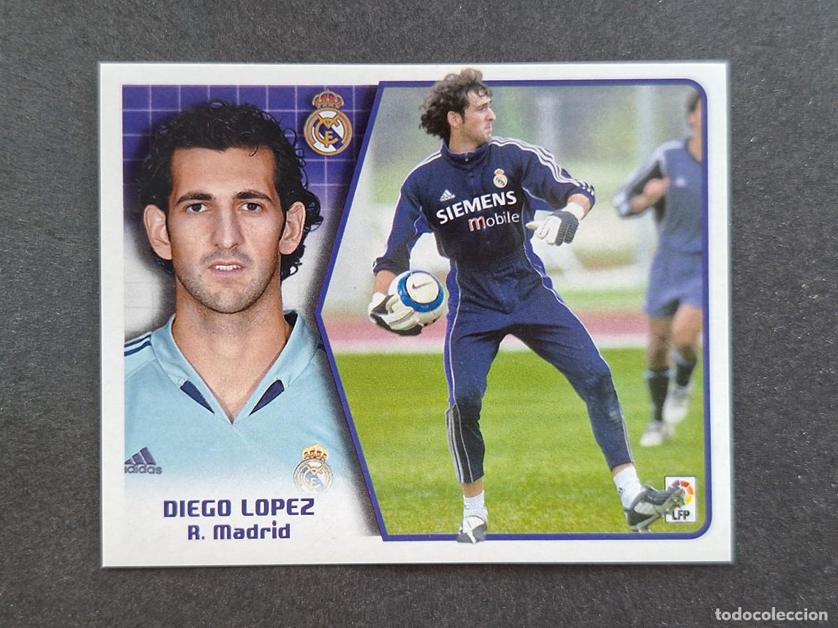Cromos de f&uacute;tbol: L5 DIEGO LOPEZ REAL MADRID LIGA ESTE 2005 2006 05 06 NUNCA PEGADO SIN PEGAR