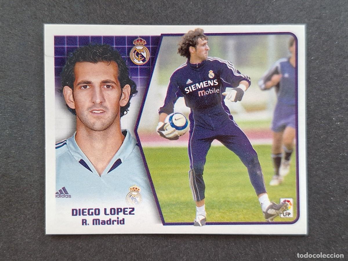 Cromos de f&uacute;tbol: L5 DIEGO LOPEZ REAL MADRID LIGA ESTE 2005 2006 05 06 NUNCA PEGADO SIN PEGAR