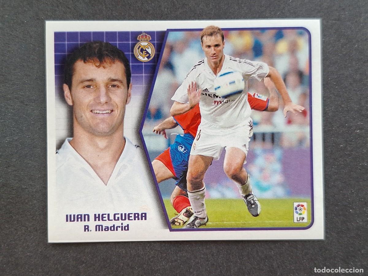 Cromos de f&uacute;tbol: L5 IVAN HELGUERA REAL MADRID LIGA ESTE 2005 2006 05 06 NUNCA PEGADO SIN PEGAR