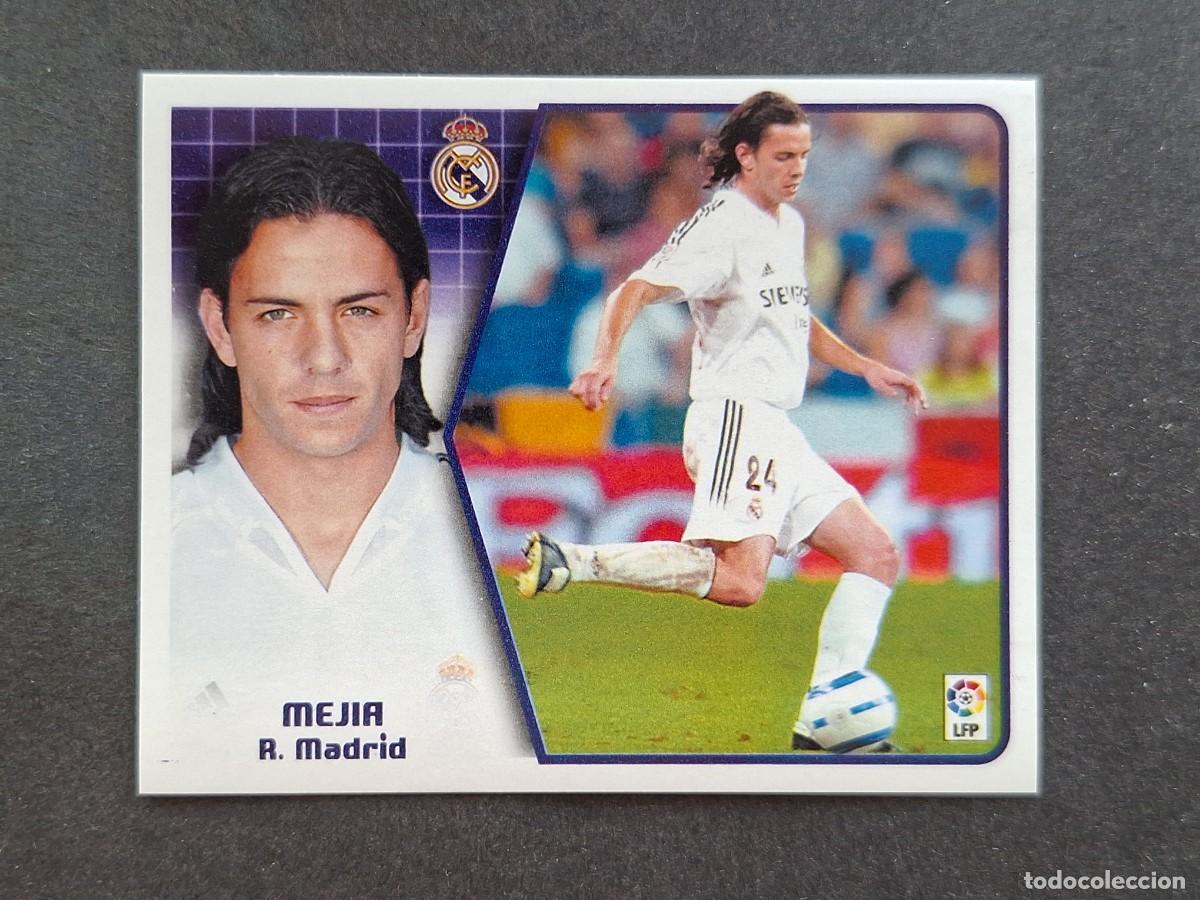 Football Stickers: L5 MEJIA REAL MADRID LIGA ESTE 2005 2006 05 06 NUNCA PEGADO SIN PEGAR
