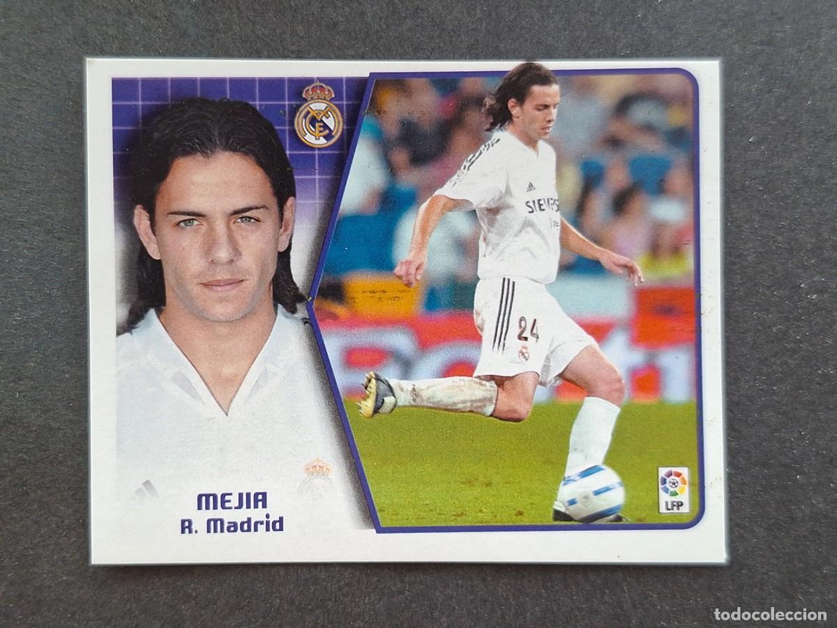 Football Stickers: L5 MEJIA REAL MADRID LIGA ESTE 2005 2006 05 06 NUNCA PEGADO SIN PEGAR