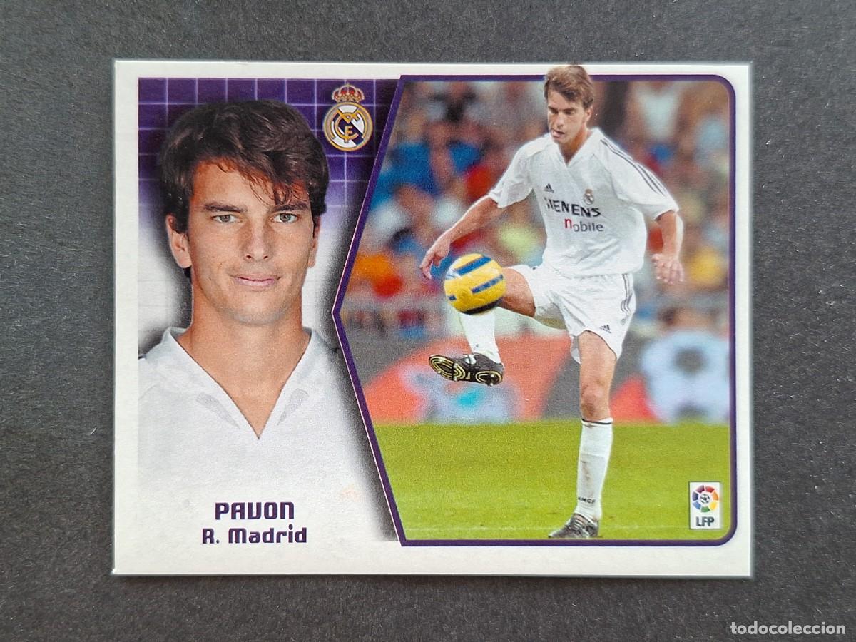 Cartes &agrave; collectionner de Football: L5 PAVON REAL MADRID LIGA ESTE 2005 2006 05 06 NUNCA PEGADO SIN PEGAR