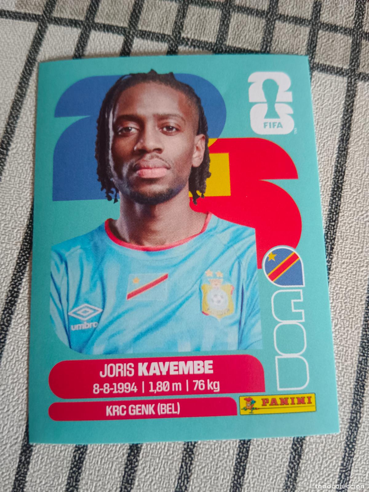 Cartes &agrave; collectionner de Football: MUNDIAL 2026 ESTADOS UNIDOS USA MEXICO MEJICO CANADA COD 7 COD7 KAYEMBE CONGO FIFA
