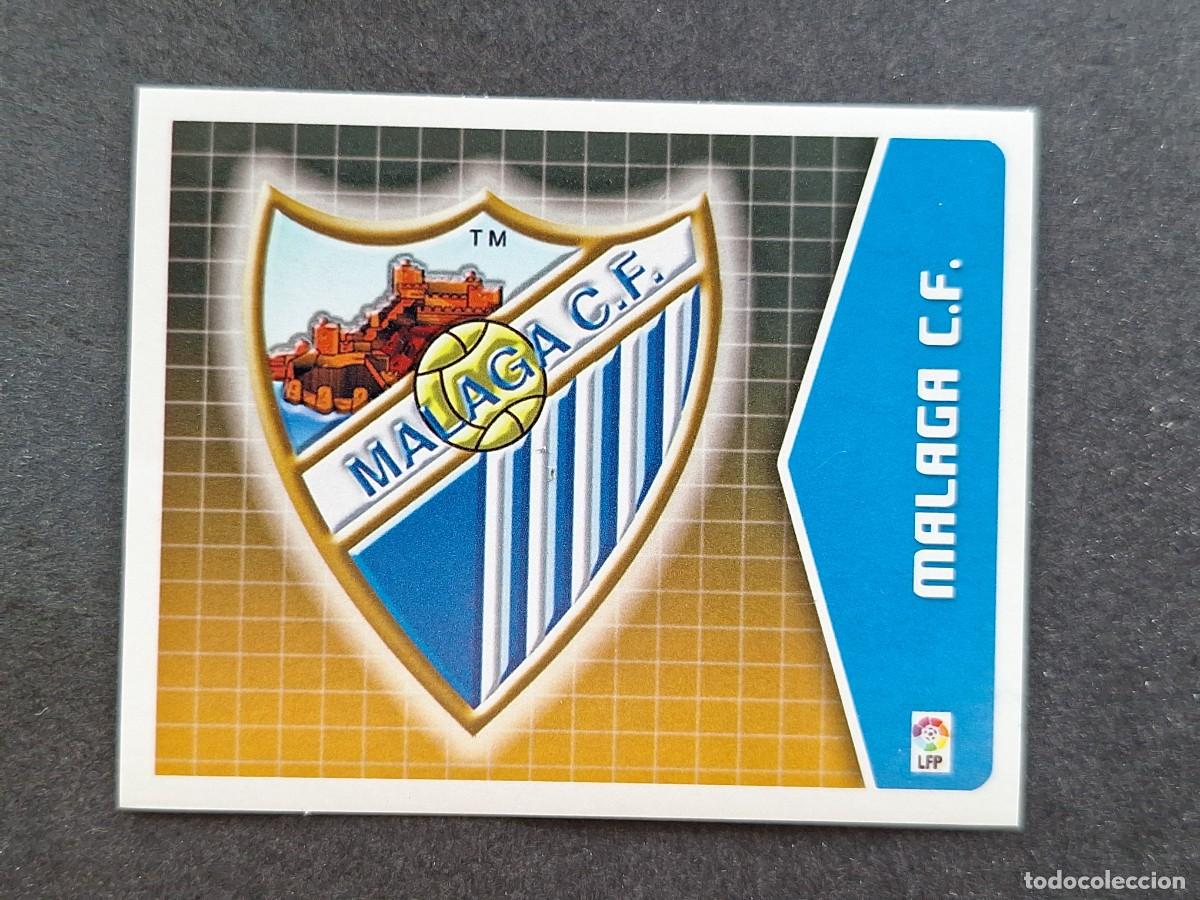 Cartes &agrave; collectionner de Football: L5 ESCUDO MALAGA C. F. LIGA ESTE 2005 2006 05 06 NUNCA PEGADO SIN PEGAR