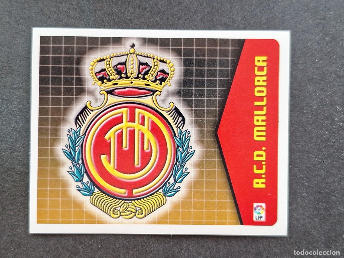 Cromos de f&uacute;tbol: L5 ESCUDO R. C. D. MALLORCA LIGA ESTE 2005 2006 05 06 NUNCA PEGADO SIN PEGAR