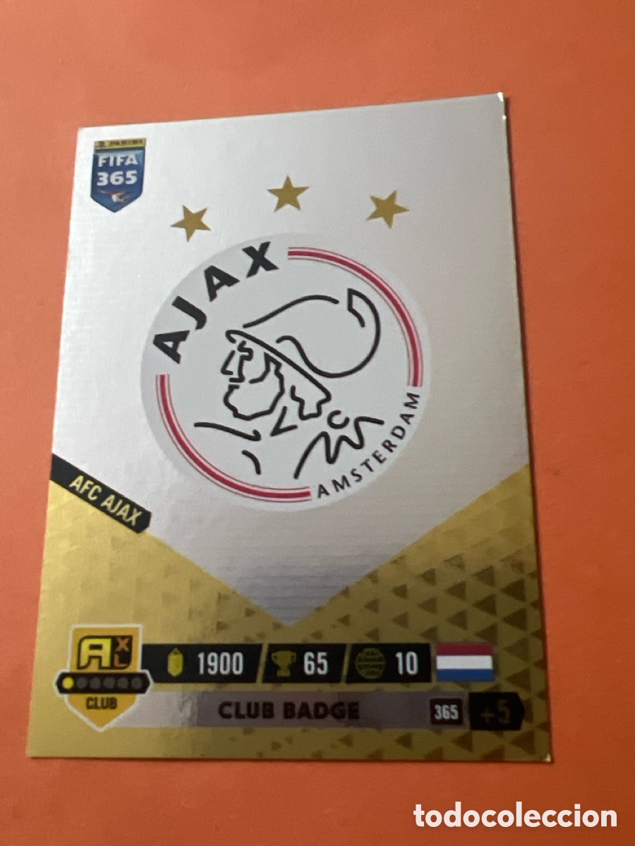 Cromos de f&uacute;tbol: C6517. FIFA 365 ADRENALYN XL 2023 AJAX CLUB BADGE 365 ALB FIFA