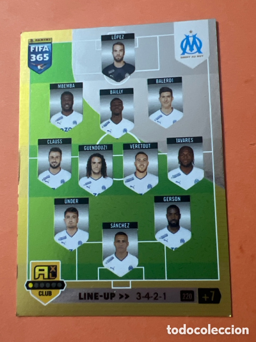 Cromos de f&uacute;tbol: C6518. FIFA 365 ADRENALYN XL 2023 LINE-UP 220 ALB FIFA