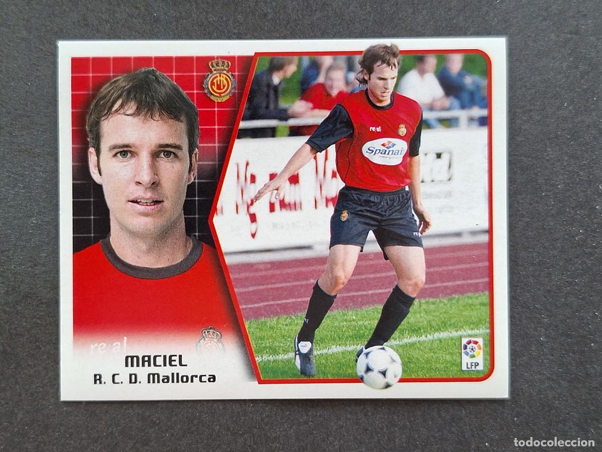 Cromos de f&uacute;tbol: L5 MACIEL R. C. D. MALLORCA LIGA ESTE 2005 2006 05 06 NUNCA PEGADO SIN PEGAR