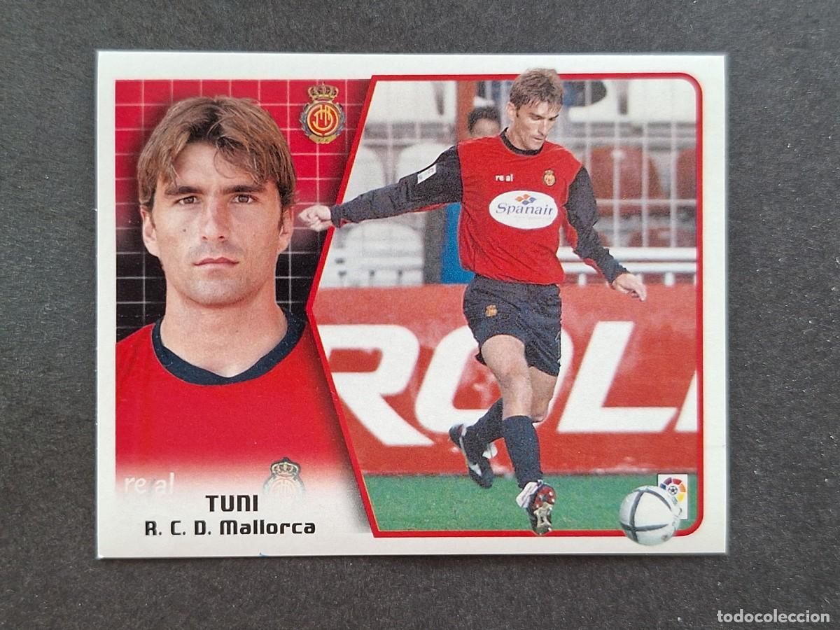Cromos de f&uacute;tbol: L5 TUNI R. C. D. MALLORCA LIGA ESTE 2005 2006 05 06 NUNCA PEGADO SIN PEGAR
