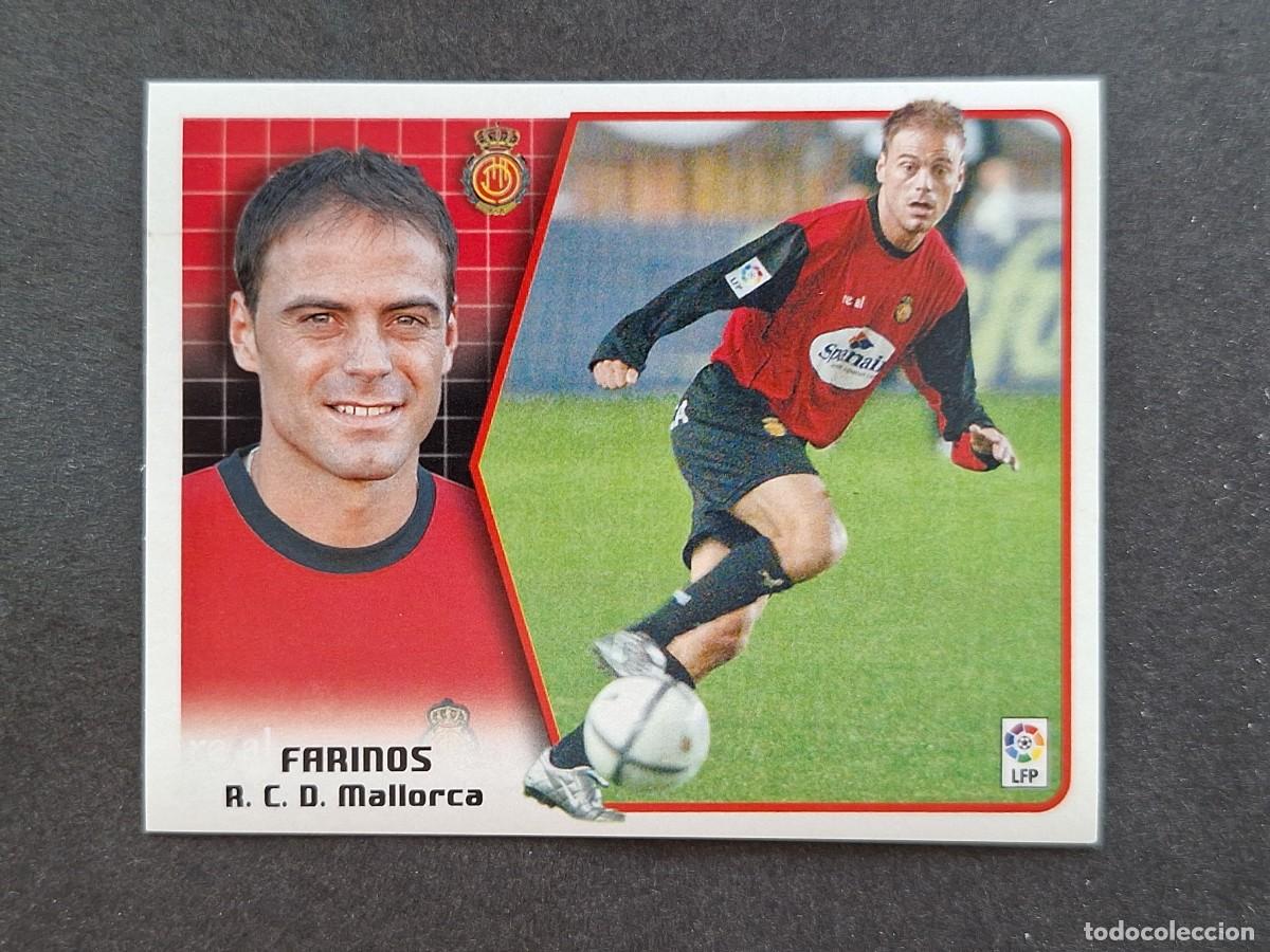 Cromos de f&uacute;tbol: L5 FARINOS R. C. D. MALLORCA LIGA ESTE 2005 2006 05 06 NUNCA PEGADO SIN PEGAR