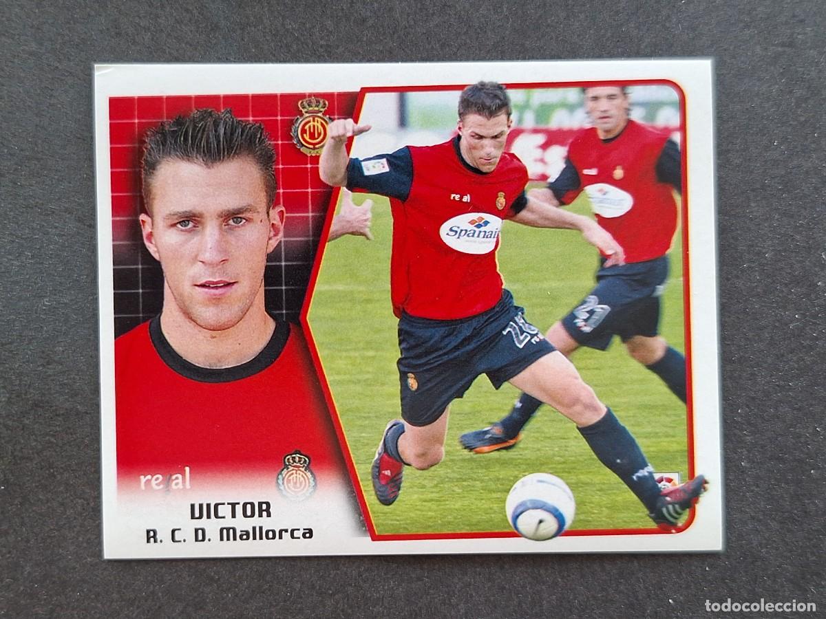 Cartes &agrave; collectionner de Football: L5 VICTOR R. C. D. MALLORCA LIGA ESTE 2005 2006 05 06 NUNCA PEGADO SIN PEGAR