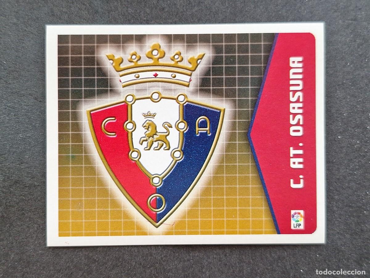 Cartes &agrave; collectionner de Football: L5 ESCUDO C. A. OSASUNA LIGA ESTE 2005 2006 05 06 NUNCA PEGADO SIN PEGAR
