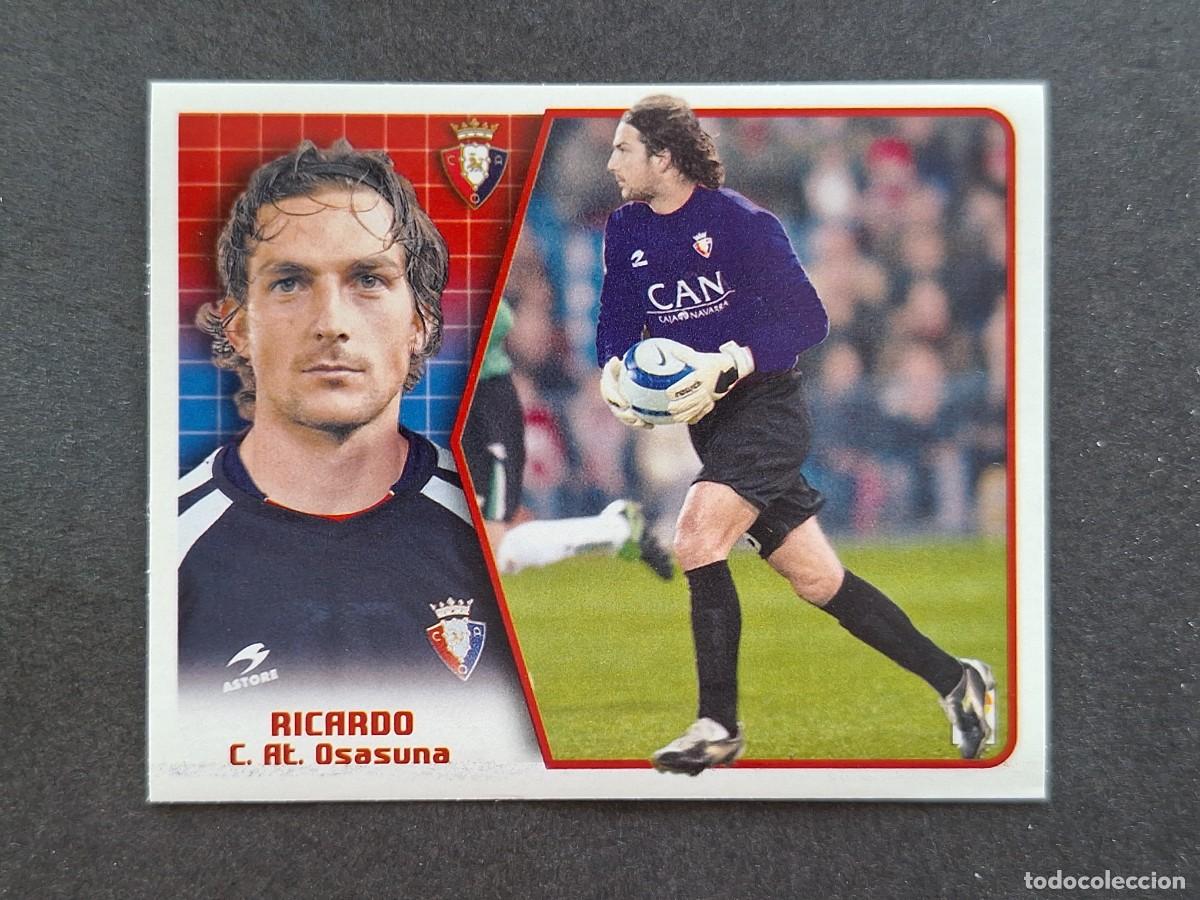 Cartes &agrave; collectionner de Football: L5 RICARDO C. A. OSASUNA LIGA ESTE 2005 2006 05 06 NUNCA PEGADO SIN PEGAR