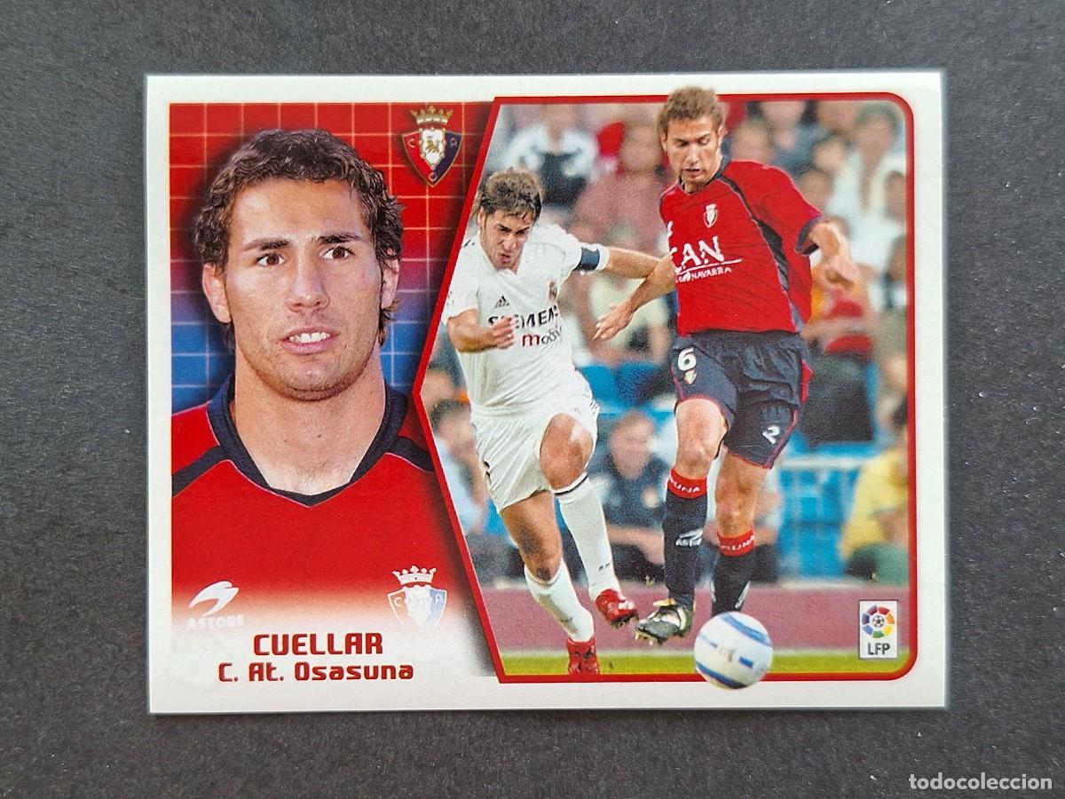 Cartes &agrave; collectionner de Football: L5 CUELLAR C. A. OSASUNA LIGA ESTE 2005 2006 05 06 NUNCA PEGADO SIN PEGAR