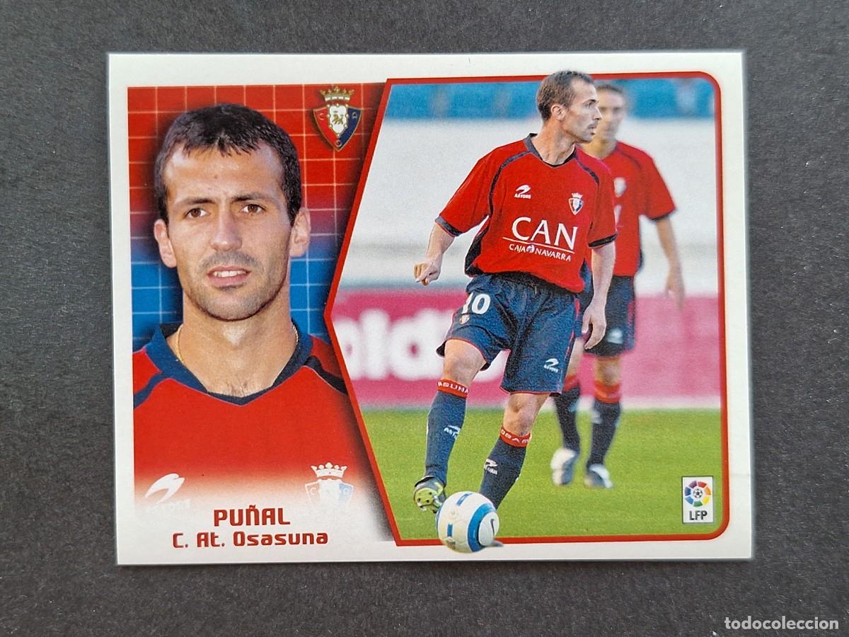 Fu&szlig;ball-Sticker: L5 PU&Ntilde;AL C. A. OSASUNA LIGA ESTE 2005 2006 05 06 NUNCA PEGADO SIN PEGAR